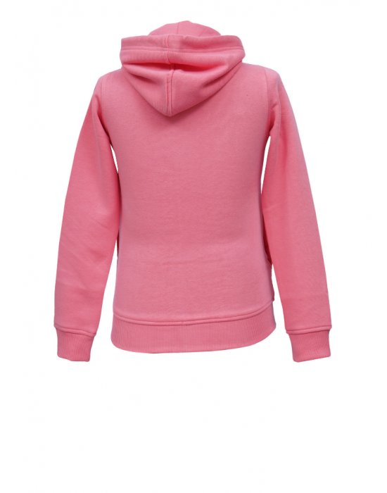 Girls Sweatshirt Pink Front Printed